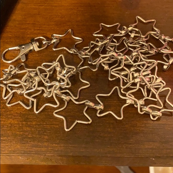Brandy Melville Accessories - star chain belt